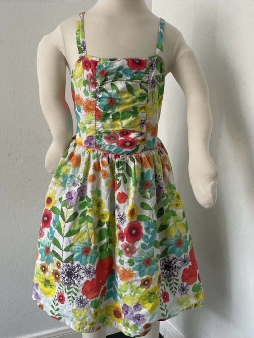Cherokee Multicolor Floral Sundress with Straps